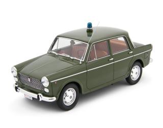 Fiat 1100D Polizia 1962 Verde militare Laudoracing 1:18 Resinemodell (Türen, Motorhaube... nicht zu öffnen!)